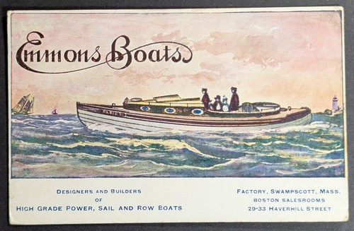 Antique 1910s emmons sail and - emmons,